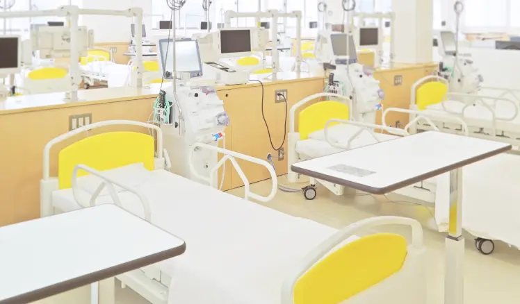 細谷腎クリニック藤岡透析ベッド