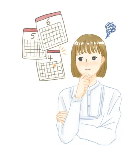 月経不順とは