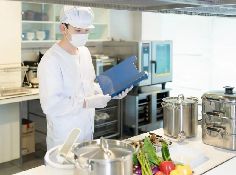 「いつでも安心安全な食事を」イメージ